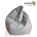 Design clássico tecido macio personalizado feijão saco sofá tecido